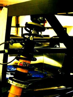 Rear nearside spring